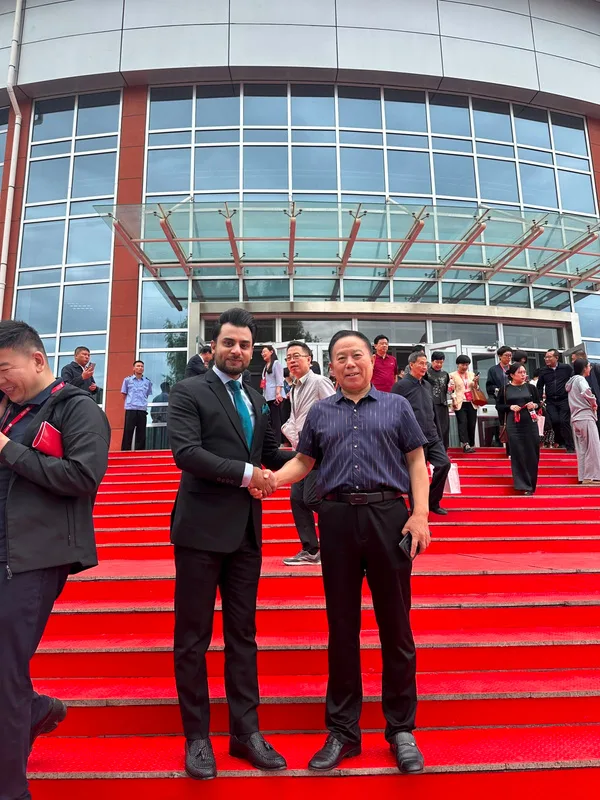 Official welcome ceremony in China